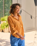 Good Boyfriend Shirt - Sunflower Overdye Marigold