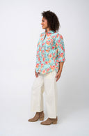 Good Boyfriend Shirt - Watercolor Floral Glacier Blue