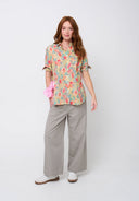 Good Boyfriend Shirt - Watercolor Floral Lemon Sorbet