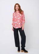 Good Boyfriend Shirt - Hydrangea Beauty Papaya