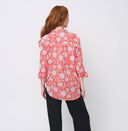 Good Boyfriend Shirt - Hydrangea Beauty Papaya