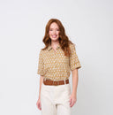 Good Boyfriend Short Sleeve Shirt - Bee Happy Honeycomb
