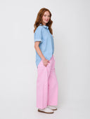 Shore Pant - Tickled Pink Twill