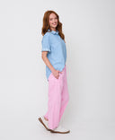 Shore Pant - Tickled Pink Twill