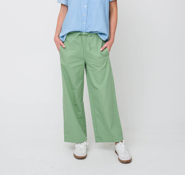Shore Pant - Watercress Twill