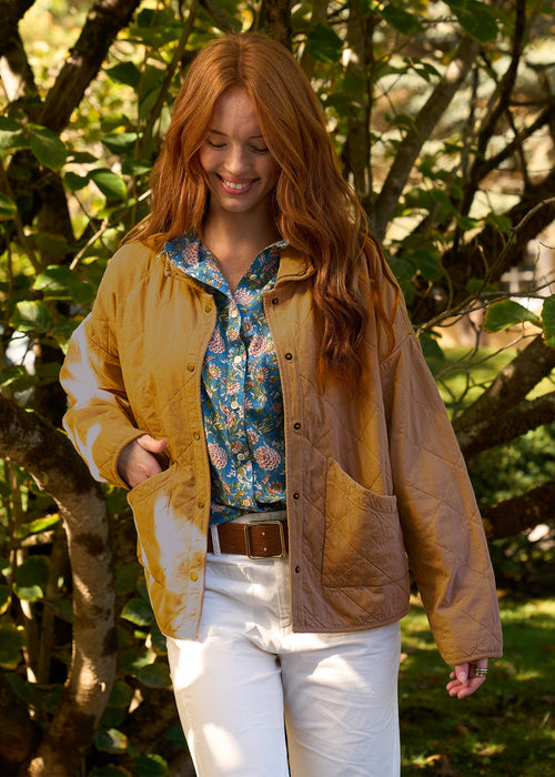 Countryside Quilted Jacket - Honeycomb PRE-ORDER
