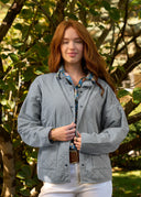 Countryside Quilted Jacket - Dove Grey PRE-ORDER