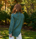 Good Boyfriend Shirt - Rockport Floral French Teal
