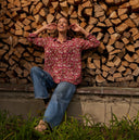 Good Boyfriend Shirt - Devon Floral Blackberry