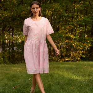 Hudson Dress - Floral Escape Tickled Pink