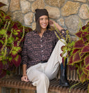 Good Boyfriend Shirt - Messy Dot Milk Chocolate Overdye