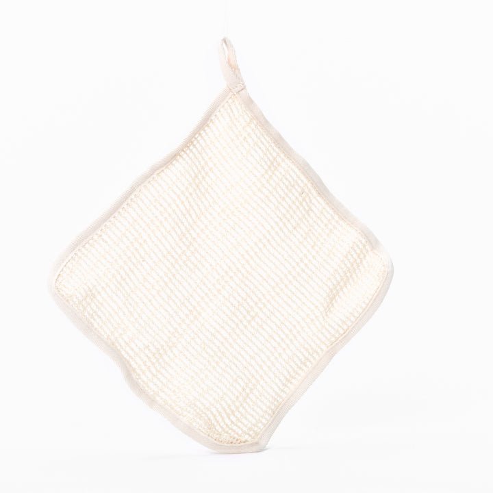 Cotton & Sisal Shower Wash Cloth