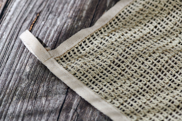 Cotton & Sisal Shower Wash Cloth