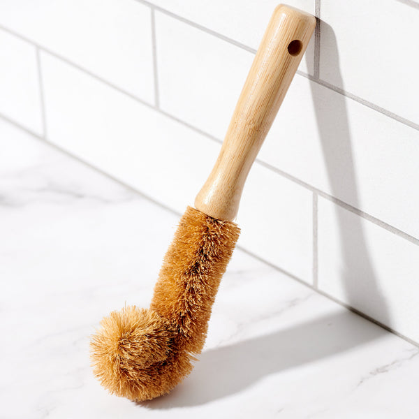 Bamboo and Coconut Fiber Bottle Cleaning Brush