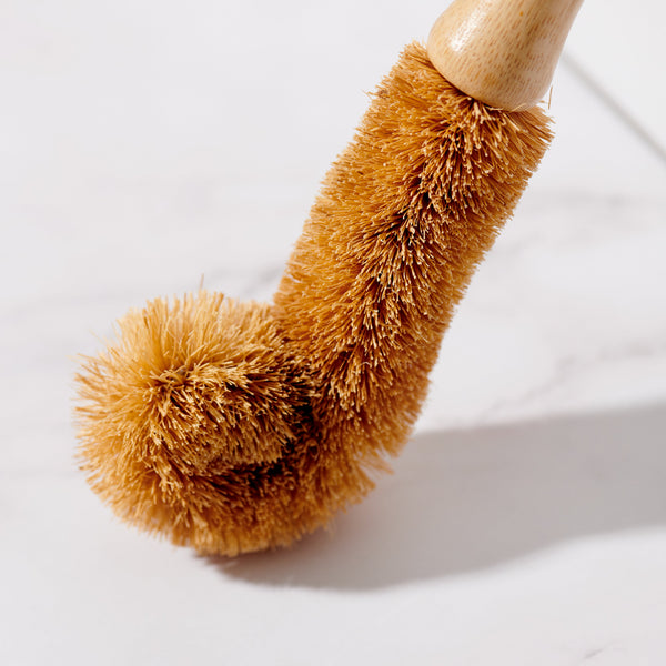 Bamboo and Coconut Fiber Bottle Cleaning Brush