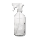 Bathroom Cleaner Empty Glass Bottle, 16oz