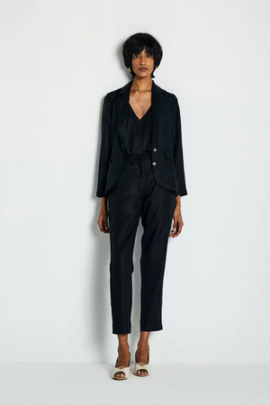 Hemp Three Piece Set in Black