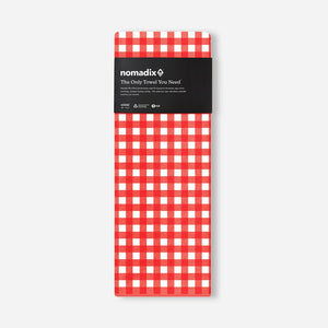 Original Towel: Gingham Red