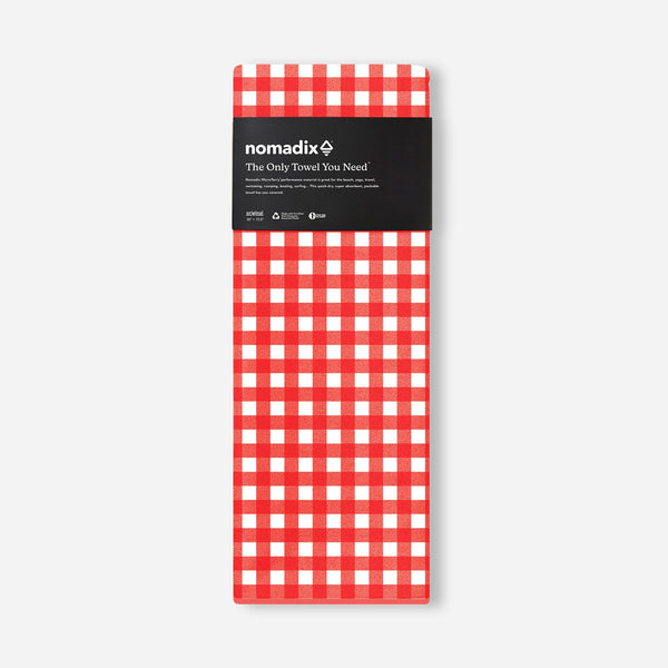 Original Towel: Gingham Red