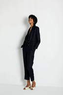 Hemp Three Piece Set in Black