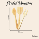 3-Piece Bamboo Kitchen Utensil Set