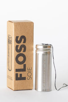 Charcoal Floss - Stainless Steel Holder - No Tox Life®