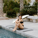 Original Towel: Poolside Black