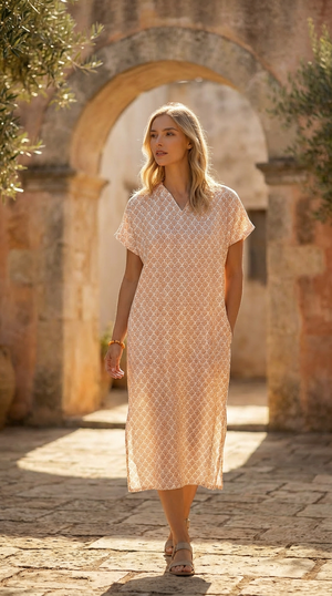 Scout Caftan - Sunflower in Desert Flower