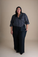 Artemis Top in Radio Stripe