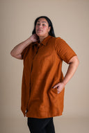 Revolution Dress in Rust