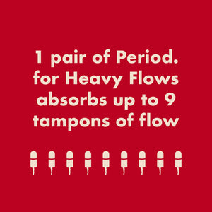The High Waisted Period. in Sporty Stretch For Heavy Flows