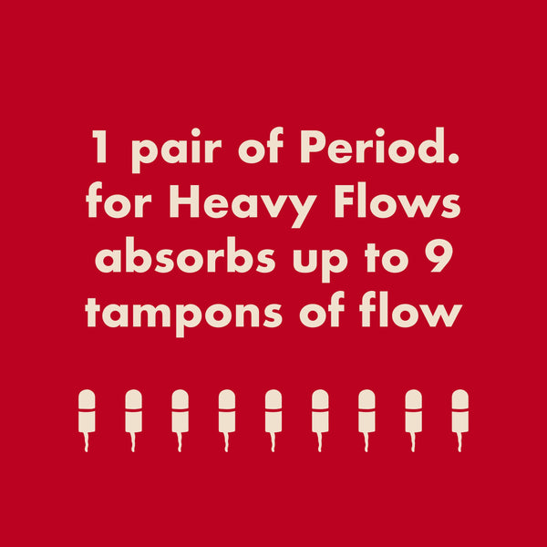 The Bikini Period. in Organic Cotton For Heavy Flows