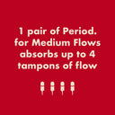 The Boyshort Period. in Microfiber for Medium Flows.