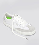TOCA Pebbled Leather White Suede Smoke White
