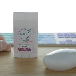 2-Pack all-Natural Deodorants for Kids & Teens