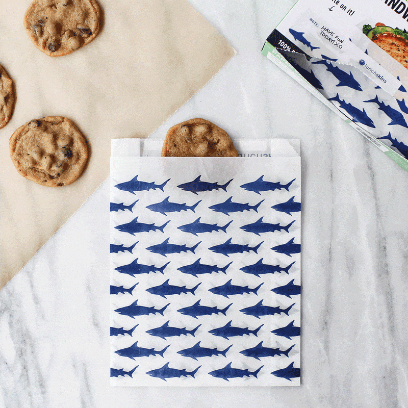 Recyclable Sandwich Bags Shark