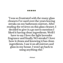 Glass Cleaner Refill Box, 2.5 Gallon