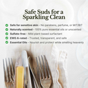 Dish Soap Refill Pouch and Glass Bottle Set