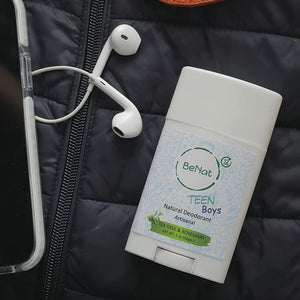 2-Pack all-Natural Deodorants for Kids & Teens