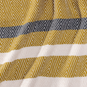 Luxe Bamboo Stripe Throw Blanket