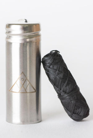 Charcoal Floss - Stainless Steel Holder - No Tox Life®