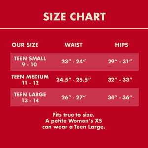 The Teen Period. Bikini in Sporty Stretch For Heavy Flows