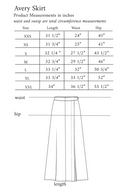 Avery Skirt in Daydreamer Floral