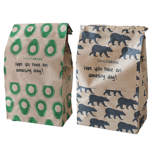Compostable Paper Lunch Sacs Variety Pack