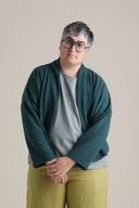 Drifter Cardigan in Marine