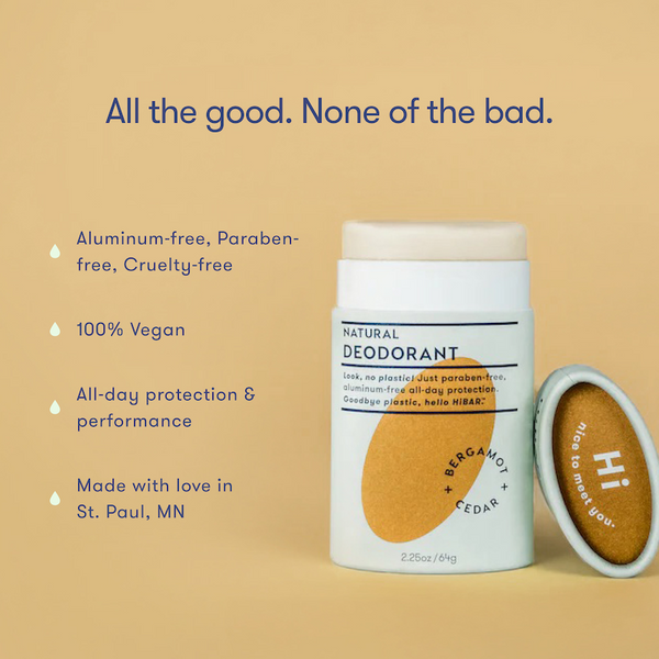 Plastic-Free Deodorant