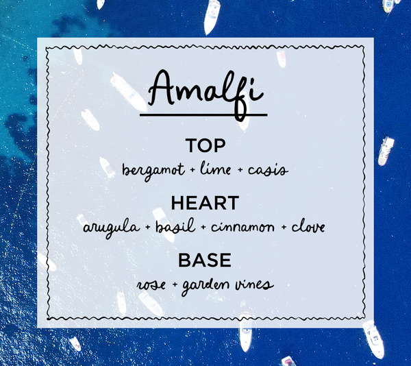 AMALFI • basil & arugula Candle