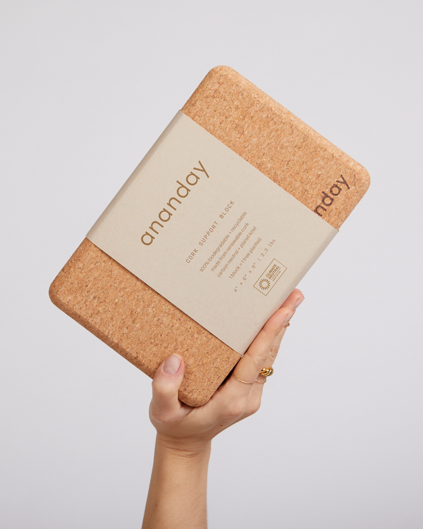 Cork Yoga Block