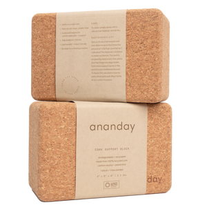 Cork Yoga Block Set