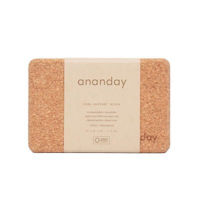 Cork Yoga Block